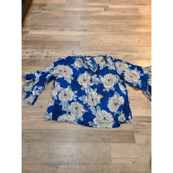 John Paul Richard 3x womens floral blouse - Picture 1 of 9